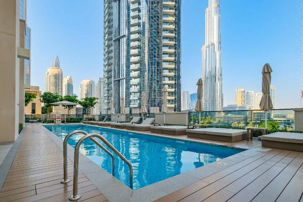 2 Bedroom In Downtown With Best Burj Khalifa View Dubai Lägenhet